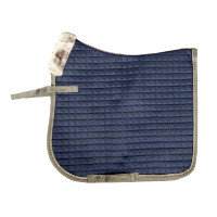 Zadeldek Bucas Show-Line Dressuur Wit / wit Zadeldek Bucas Show-Line Dressuur Wit / wit