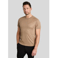 T-shirt mesh Montar MoLui heren Latté Bruin