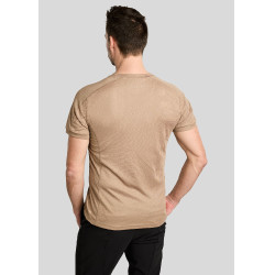 T-shirt mesh Montar MoLui heren Latté Bruin