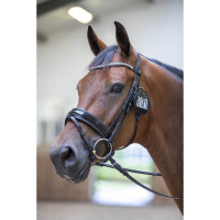 Rond nummerhouder LeMieux voor hoofdstel Zwart Rond nummerhouder LeMieux voor hoofdstel Zwart