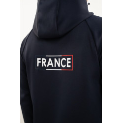 Harcour Frank sweater heren Frankrijk Marine Marineblauw