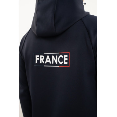 Harcour Frank sweater heren Frankrijk Marine Marineblauw