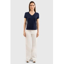 T-shirt Harcour Aquila met korte mouwen voor dames Frankrijk Marine Marineblauw T-shirt Harcour Aquila met korte mouwen voor dames Frankrijk Marine Marineblauw