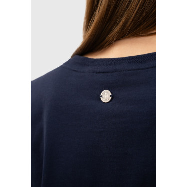 T-shirt Harcour Aquila met korte mouwen voor dames Frankrijk Marine Marineblauw T-shirt Harcour Aquila met korte mouwen voor dames Frankrijk Marine Marineblauw