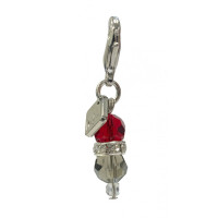 Charm LeMieux voor vliegenmasker Bordeaux / grijs