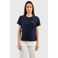 Harcour Hydra dames T-shirt met korte mouwen Marine Marineblauw