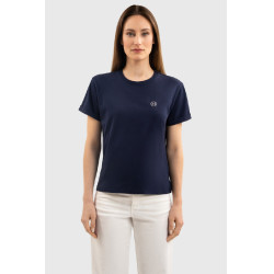 Harcour Hydra dames T-shirt met korte mouwen Marine Marineblauw
