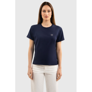 Harcour Hydra dames T-shirt met korte mouwen Marine Marineblauw