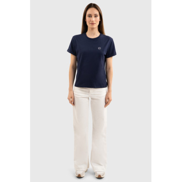 Harcour Hydra dames T-shirt met korte mouwen Marine Marineblauw