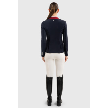 Wedstrijdjasje Harcour Figara dames Frankrijk Marine Marineblauw