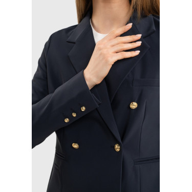 Wedstrijdjasje Harcour Historia dames Marine Marineblauw