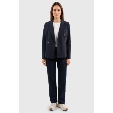 Wedstrijdjasje Harcour Historia dames Marine Marineblauw
