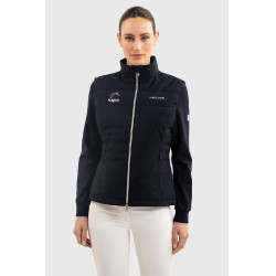 Dames mouwloos vest Harcour Flicka Frankrijk Marine Marineblauw