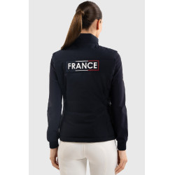 Dames mouwloos vest Harcour Flicka Frankrijk Marine Marineblauw