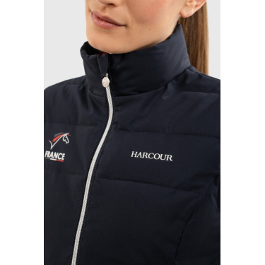 Dames mouwloos vest Harcour Flicka Frankrijk Marine Marineblauw