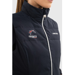 Dames mouwloos vest Harcour Flicka Frankrijk Marine Marineblauw