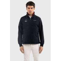 Mouwloos vest Harcour Flicko heren Frankrijk Marine Marineblauw