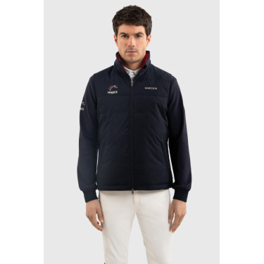 Mouwloos vest Harcour Flicko heren Frankrijk Marine Marineblauw