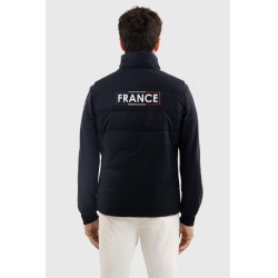 Mouwloos vest Harcour Flicko heren Frankrijk Marine Marineblauw