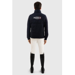 Mouwloos vest Harcour Flicko heren Frankrijk Marine Marineblauw