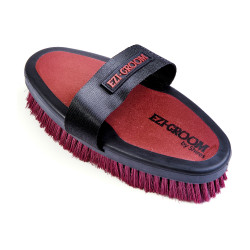 Zachte borstel Ezi-Groom Shires 20 cm Bordeaux