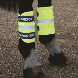 Reflecterende Equi-Flector® Shires-gaiters Geel