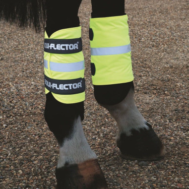 Reflecterende Equi-Flector® Shires-gaiters Geel