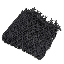 Filet voor hooi soft mesh Shires Zwart