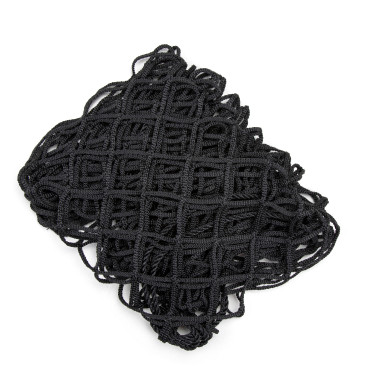 Filet voor hooi soft mesh Shires Zwart