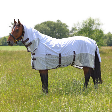 Volledige Shires Tempest Original mesh-vliegendeken Wit