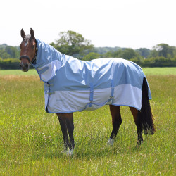 Waterdichte Shires Tempest Original vliegendeken Lichtblauw Waterdichte Shires Tempest Original vliegendeken Lichtblauw