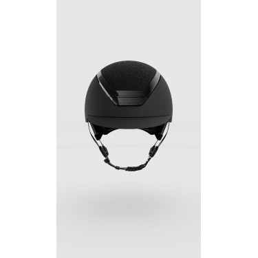 Kask Dogma Chrome Swarovski Carpet-kap met klinknagels Zwart