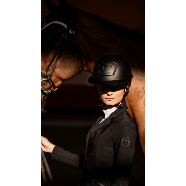 Kask Kooki Lady-helm Zwart Shadow Kask Kooki Lady-helm Zwart Shadow