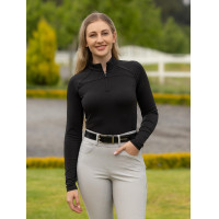 Dames basislaag met lange mouwen LeMieux Airflow Shadow Blauw Dames basislaag met lange mouwen LeMieux Airflow Shadow Blauw