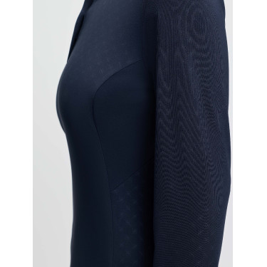 LeMieux Sarah basislaag met patroon lange mouwen Marine Marineblauw