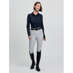 LeMieux Sarah basislaag met patroon lange mouwen Marine Marineblauw