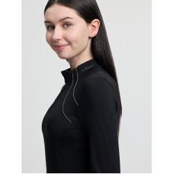 Baselayer LeMieux Young Rider Airflow Zwart