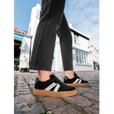 LeMieux Stockbridge-sneakers van suède Zwart