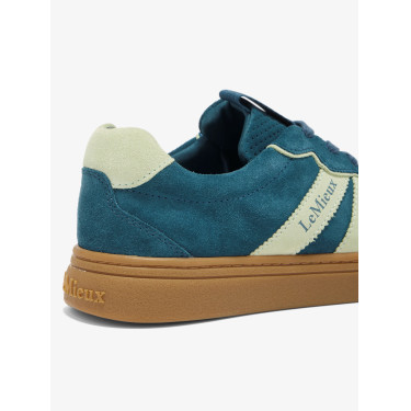 LeMieux Stockbridge-sneakers van suède Jungle Groen