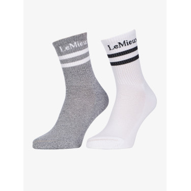 LeMieux sokken per 2 Wit
