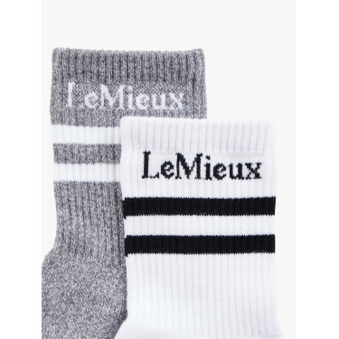 LeMieux sokken per 2 Wit