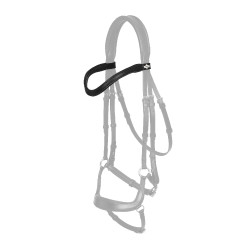 LeMieux Arika Gebogen frontriem Zwart / zilver