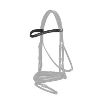 LeMieux Arika Inzet-voorhoofdband Zwart / zilver