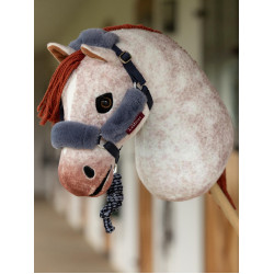 Longe en halster Comfort LeMieux Hobby Horse Marine Marineblauw