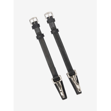 LeMieux montants à clips huilés Kudos Zwart / zilver