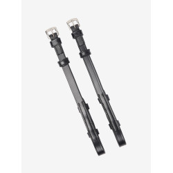 LeMieux Kudos Contrast zweetbladen Zwart / zilver