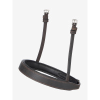 LeMieux Hunter neusriem Havanna / zilver Bruin