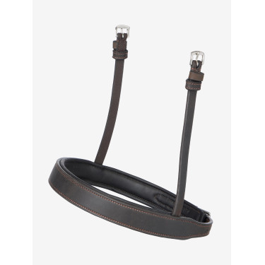 LeMieux Hunter neusriem Havanna / zilver Bruin