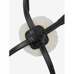 Neusriem LeMieux Arika Grackle Zwart / zilver