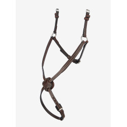 Neusriem LeMieux Arika Grackle Havanna / zilver Bruin